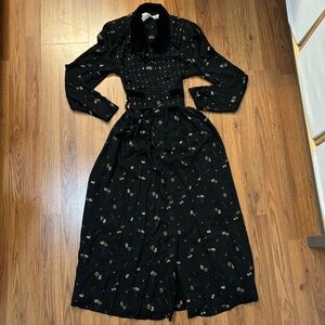 Dress with built in vest